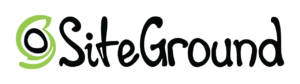 Siteground Web color black transparent logo