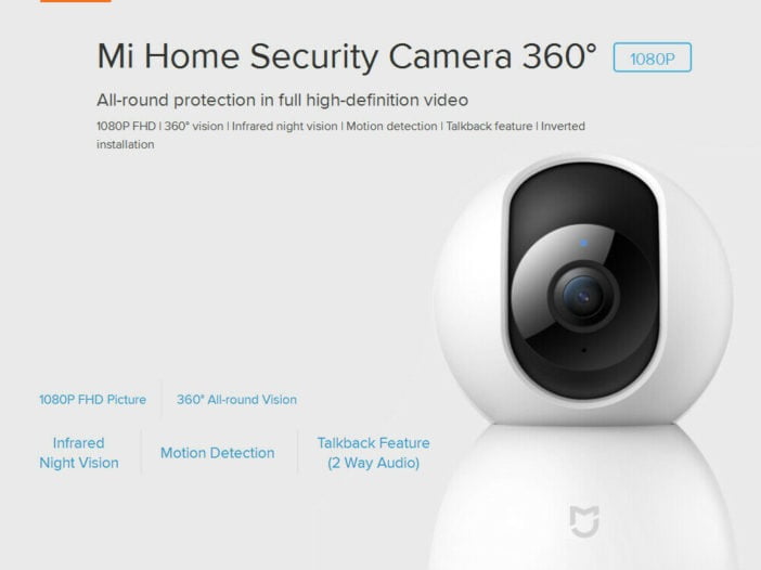 Xiaomi Home Smart Kamera Rabatt Angebot