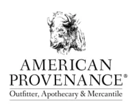 รหัสคูปอง & ข้อเสนอของ American Provenance
