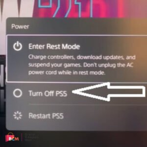 turn off ps5 using controller 1