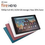 Kupon Amazon Fire HD 10