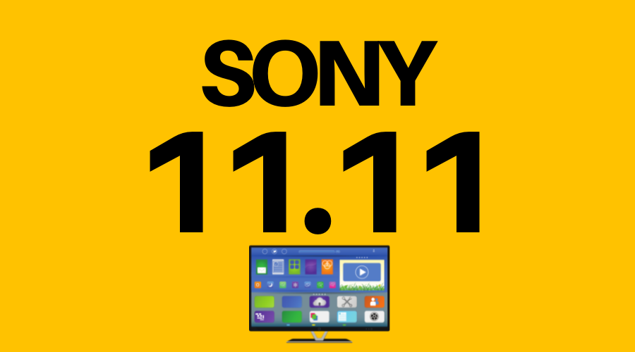 Sony 11. November Kampagne 2022