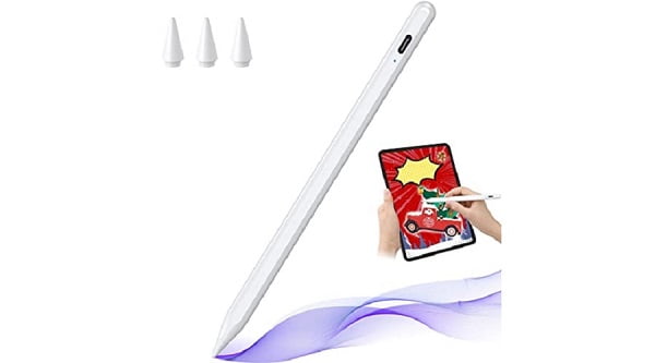 قلم ستايلس لجهاز iPad مع حساس للإمالة وشحن سريع 2