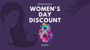 international women’s day discounts